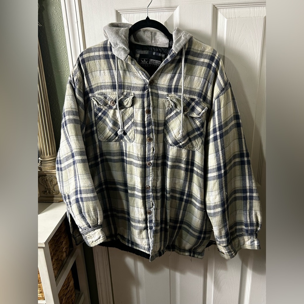 Canyon Guide Men's Blue Plaid Jacket
